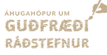 Áhugahópur um guðfræðiráðstefnur Logo